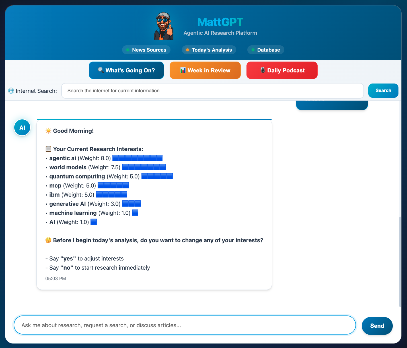 About MattGPT